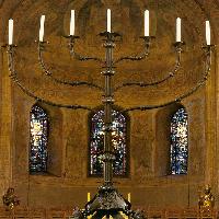 Candelabra with seven arms