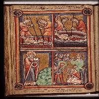 Picture Bible (Psalter-Fragment)
