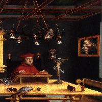 Cardinal Albrecht of Brandenburg as St Jerome in His Study (detail)