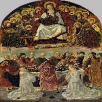 The Lady of the Assumption Gives St Thomas Her Belt