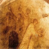 Stoning of St Stephen (detail)
