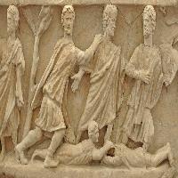 Sarcophagus of Jonah (detail)