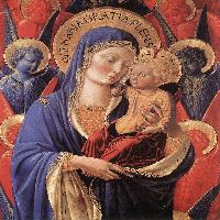 Madonna and Child with Eight Angels