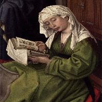 The Magdalene Reading (detail)