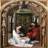 Miraflores Altarpiece (left panel)
