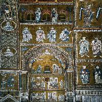 Sanctuary, north wall
