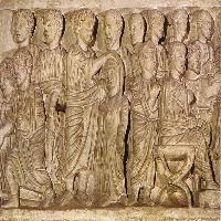Sarcophagus of 'Chaste Susanna' (detail)