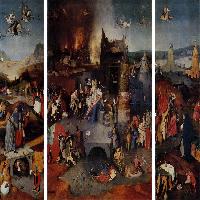 Triptych of Temptation of St Anthony