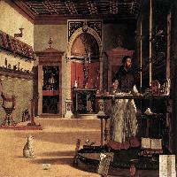 Vision of St Augustin