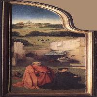St Peter with the Donor (left wing)