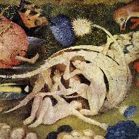 Triptych of Garden of Earthly Delights (detail)