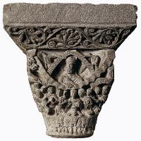 The Passion of Job (first narrow side of a capital)