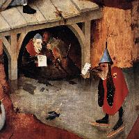 Triptych of Temptation of St Anthony (detail)