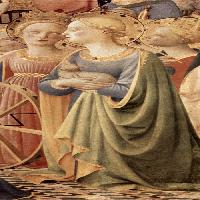 Coronation of the Virgin (detail)