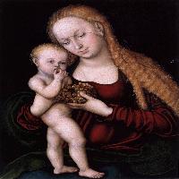 Virgin and Child with Grapes