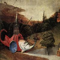 Triptych of Temptation of St Anthony (detail)