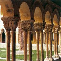 Capitals in the cloister