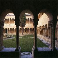 View of the cloister