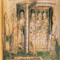 Pilgrims at an Inn
