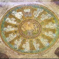 Ceiling mosaic
