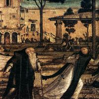 St Jerome and the Lion (detail)