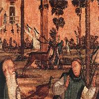St Jerome and the Lion (detail)