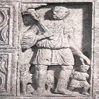 Sarcophagus of Leocadio (detail)