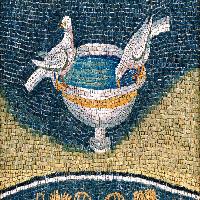 Mosaic decoration (detail)