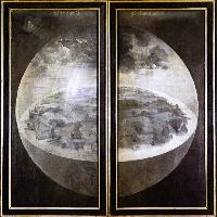 Triptych of Garden of Earthly Delights (outer wings)