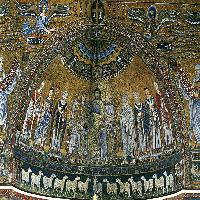 Overall view of the apse calotte