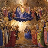 The Coronation of the Virgin (detail)