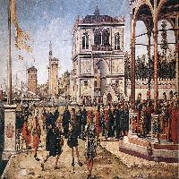 The Ambassadors Return to the English Court