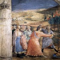 The Stoning of St Stephen (detail)