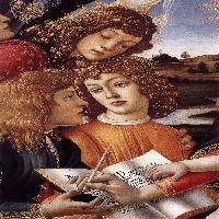 Madonna of the Magnificat (detail)