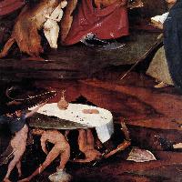 Triptych of Temptation of St Anthony (detail)