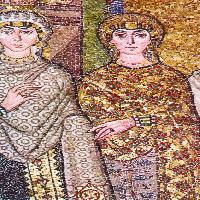 Empress Theodora and her Court (detail)