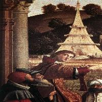 Disputation of St Stephen (detail)
