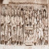 Panel of a sarcophagus