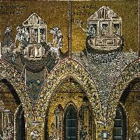 Nave, centre aisle, south wall (detail)