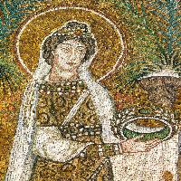 Procession of female martyrs (detail)
