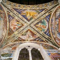 View of the chapel vaulting