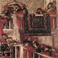 Meeting of the Betrothed Couple (detail)