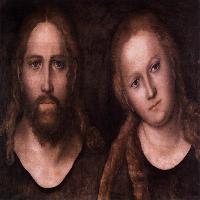 Christ and the Virgin Mary (or Mary Magdalen)