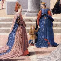The Birth of the Virgin (detail)