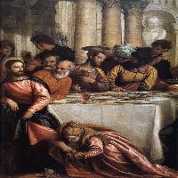 Feast at the House of Simon (detail)