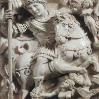 Diptych panel (detail)