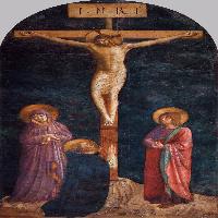 Crucifixion with St Dominic