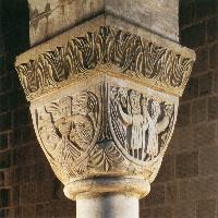 Capital with figural decoration