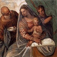 The Holy Family (Madonna della pappa)