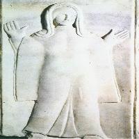 Sarcophagus of the Prayers (detail)